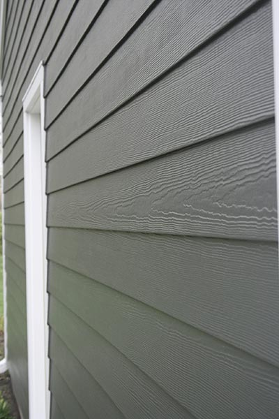 quality siding installation project